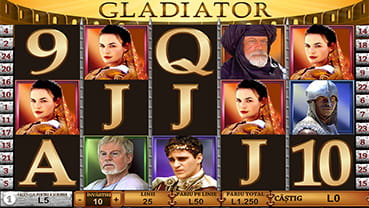 Joaca Gladiator slot de la Playtech