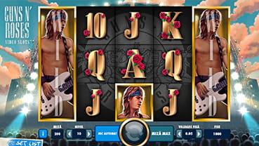 Joaca Guns N Roses slot la NetBet