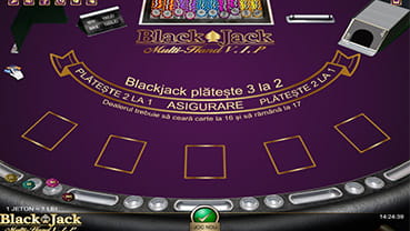 Joaca Blackjack VIP Multihand
