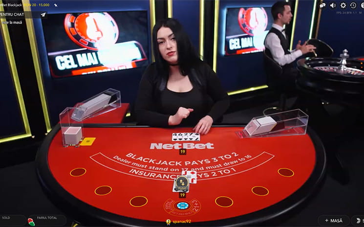 NetBet Blackjack Live