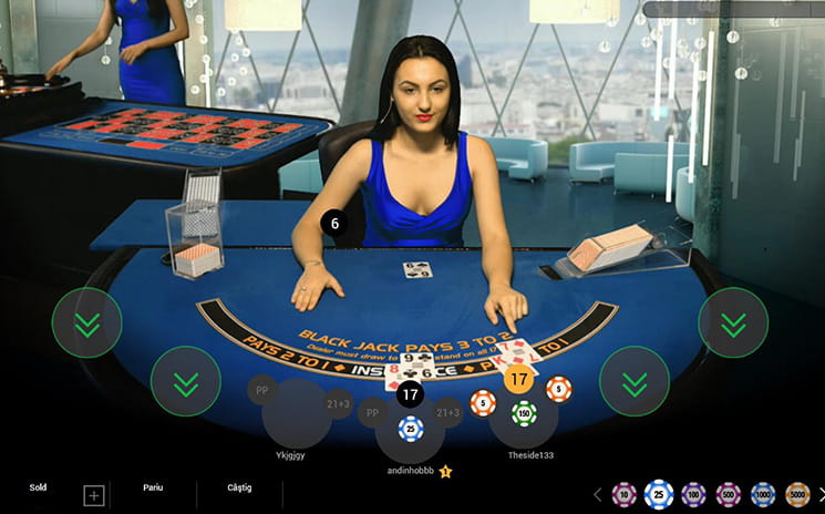 Live blackjack fortuna casino